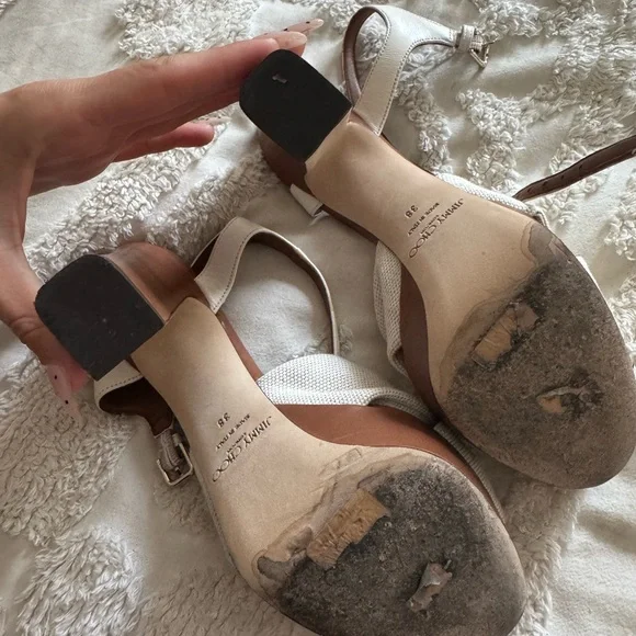 Jimmy Choo Heloise 120 Ankle-strap Platform Sandals - Picture 7 of 8